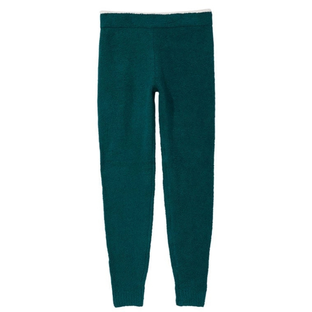Victoria Secret Size XL Dark Green Cozy Knit Lounge Set